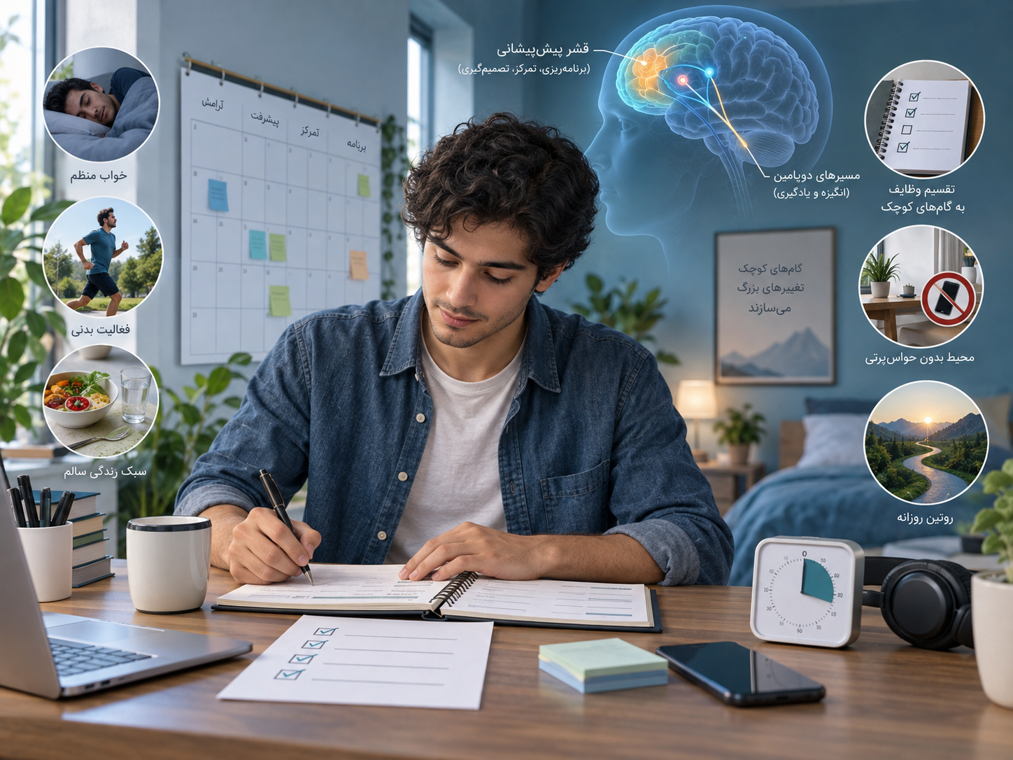 روش‌های غیردارویی بهبود عملکرد در ADHD؛ راهنمای عملی غلبه بر بی‌نظمی و حواس‌پرتی